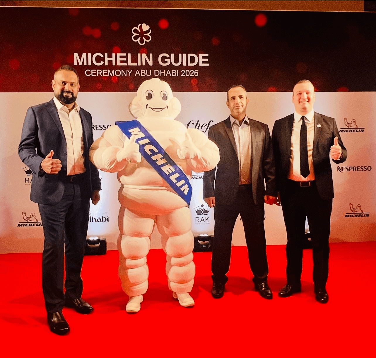 MICHELIN GUIDE Abu Dhabi 2026 ceremony held in October 2025.